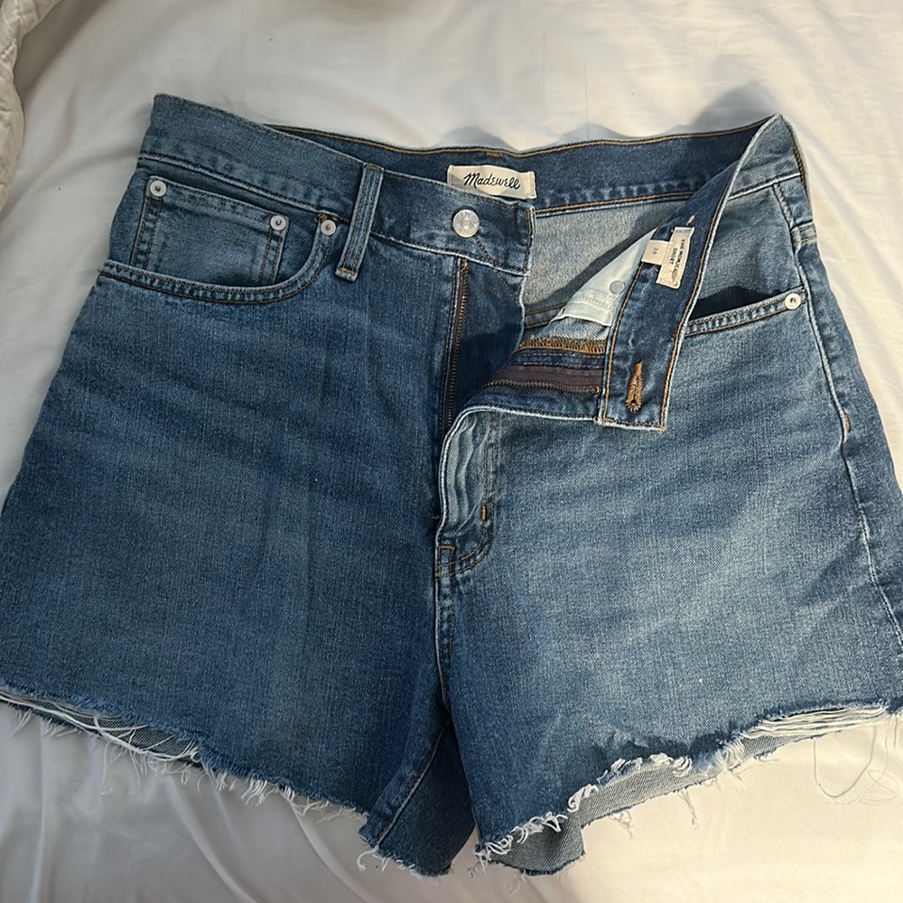 Madewell jean shorts